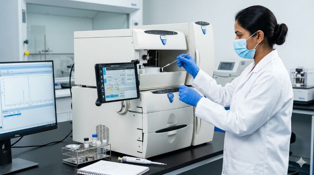 Ion Chromatography Mass Spectrometry (IC-MS/MS) instrument at Auriga Research