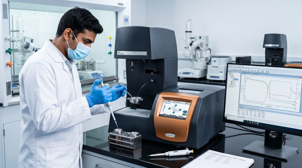 Thermogravimetric Analysis (TGA) instrument at Auriga Research